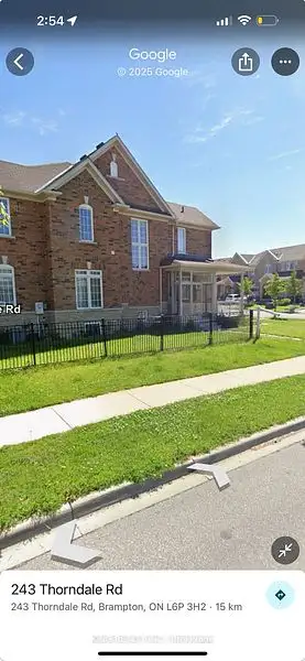 3 Bedroom Semi-Detached Corner Home Upper Leave only In Castamere ,The Heart Of Brampton East. This...