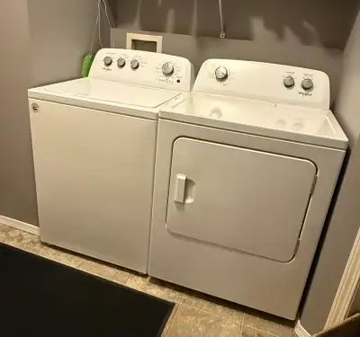 Whirlpool Washer & Dryer Set, View more