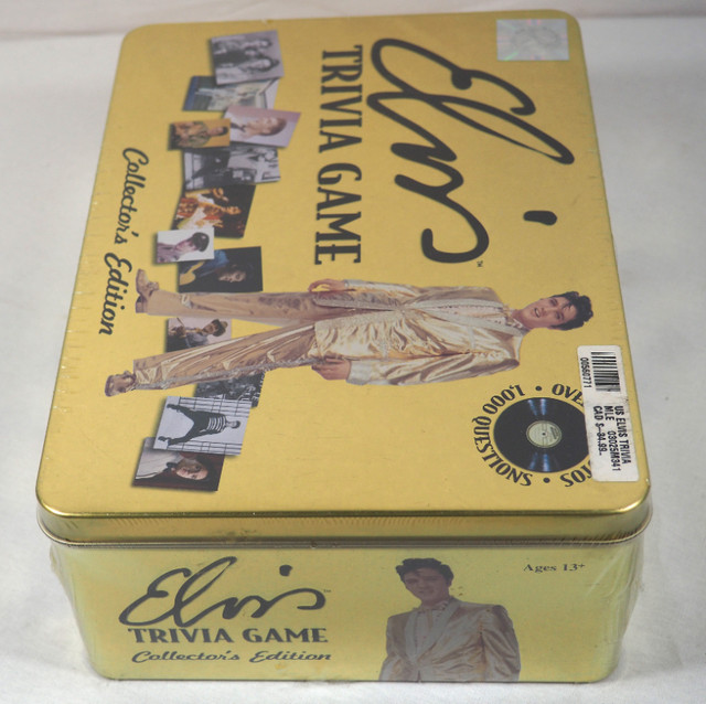 Vintage Elvis Trivia Game Collector's Edition 2003 in Arts & Collectibles in St. Albert - Image 3