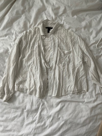 Wide white striped Shirt 