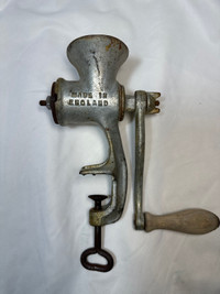 Vintage meat grinder Made in England