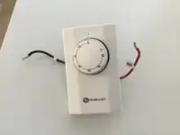 Electric baseboard heat thermostats