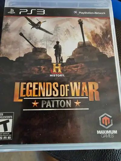 History channels legends of war patton for ps3, View more
