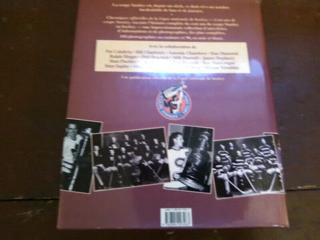 Livre Cents ans de Coupe Stanley Chroniques offielles de la LNH. dans Essais et biographies  à Longueuil/Rive Sud - Image 2