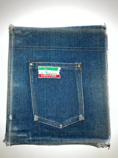 FREE Vintage Binder with jeans protective cover, View more