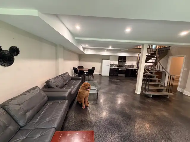 Furnished 4 Bedroom unit is available on main floor