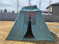 10’ x 12’ heavy canvas tent
