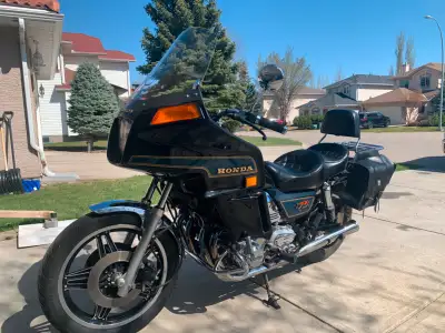 This bike is a well kept classic. All highway KM's, stored in a heated garage,