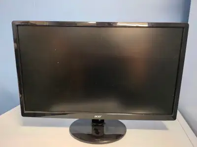 Acer S241HL bmid UM.FS1AA.001 24" Full HD 1920 x 1080 5ms 60 Hz D-Sub, DVI, HDMI Built-in Speakers L...