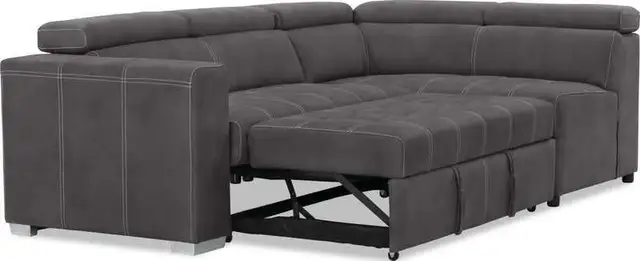New Sleeper Sectional  With Storage Ottoman 63234474201219123