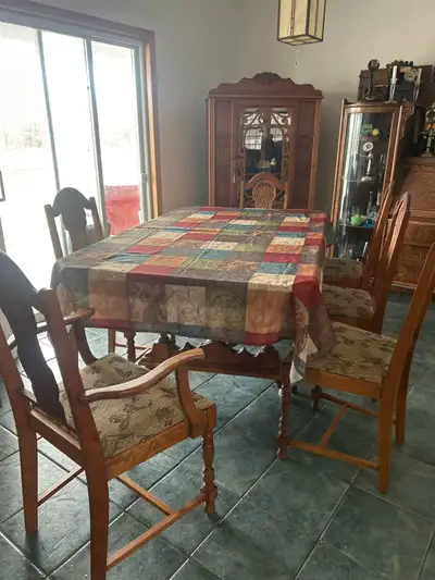 Vintage dining room set, View more