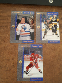 1993-94 Upper Deck Hockey "Gretzky's Great Ones" Insert Cards