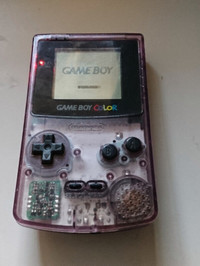 Nintendo GameBoy Color - Console  Clear/Atomic Purple