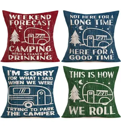 Camping Pillow Covers, View more
