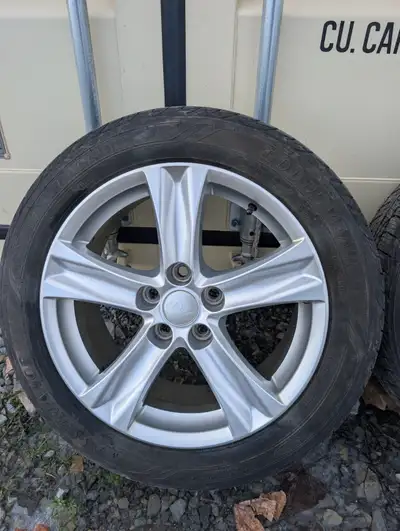 Wheels: Art Replica 28 17x7.5" 114.3 x 5 bolt pattern 35mm offset 60.1mm hub bore Tires: Goodyear As...