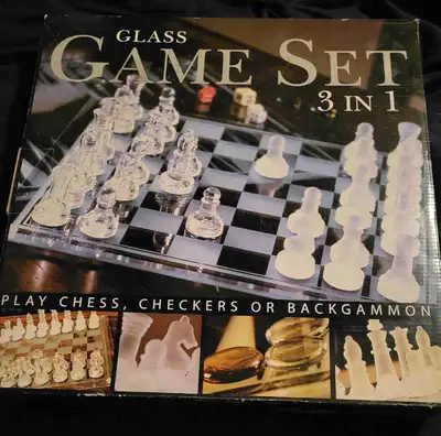 Glass Game Set, View more