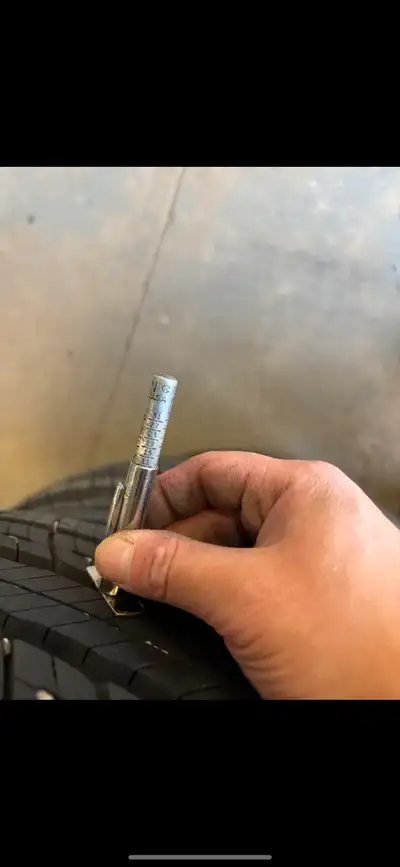 Used for less than 2 months. Pretty much brand new all season tires.