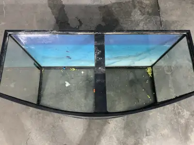 aquarium bowfront 45 gallon, View more