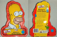 Simpsons 2001 Homer's Trivia Game Collector Case