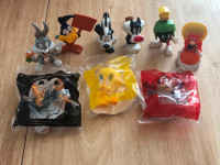 2020 McDonalds Looney Tunes Lot Of 9 Different Characters