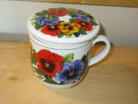 new cup for seeping tea or herbs