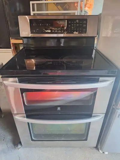 stove, double oven convection, View more