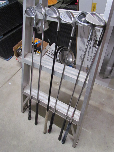 Various wedge clubs, View more