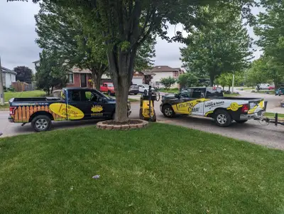 The Fencing Crew offers full fencing installations as well as post hole digging and fence post setti...
