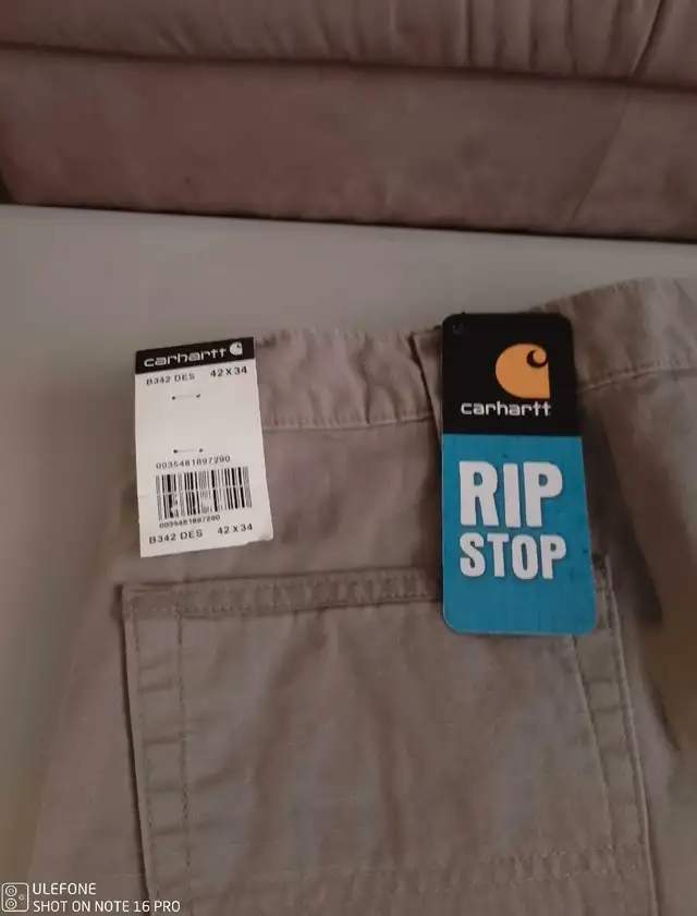 BNWT CARHARTT RIPSTOP WORK PANTS63235040452867123