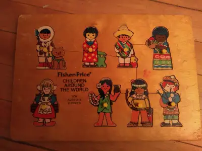 Fisher Price casse-tête en bois, View more