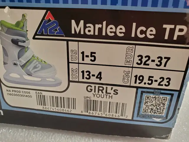 K2 Marlee Ice Skate Size 1-5 in Skates & Blades in City of Toronto - Image 4