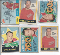 Gordie Howe - Vintage cards