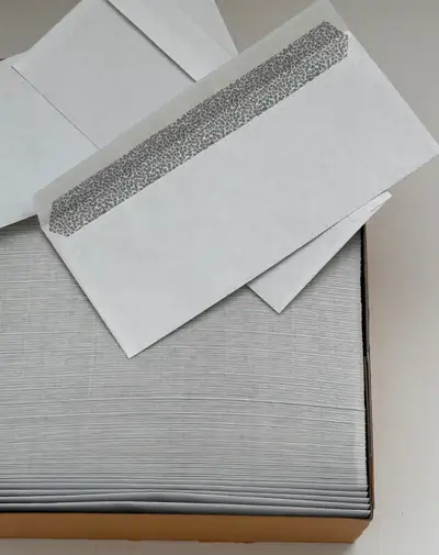 300 New #10 Self-Seal Security Envelopes 4.1x9.5" (10.5x24.1 cm), View more