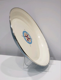 Nautical charger plate/ Kitchen Plate/ Serving Plate/ Platter