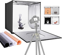 NEEWER Photo Studio Light Box, 20” x 20” Shooting Light Tent wit