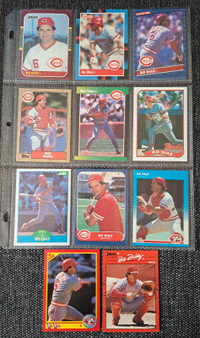 Bo Diaz baseball cards 