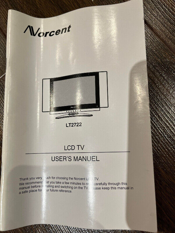 Norcent 27" LCD TV in TVs in Markham / York Region - Image 2