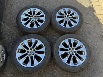 Both rims and tires are in great condition. Tires are Pirelli Brand and are like new, have almost al...