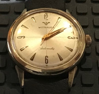 Vintage 1960s Wittnauer keeping good time 34mm men’s Automatic 