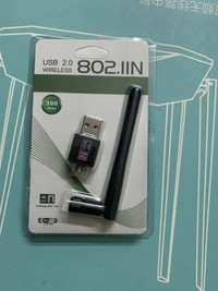USB WiFi 300 Mbps pour PC ou portable compatible windows 10