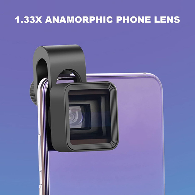 1.33X Anamorphic Lens for iPhone / Android dans Appareils photo et caméras  à Ville de Montréal - Image 4