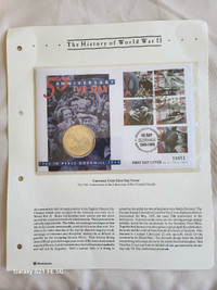 50th Anniversary VE Day First Day Cover