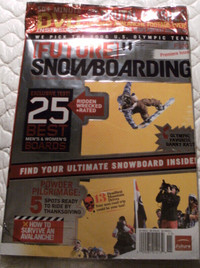 FUTURE SNOWBOARDING Magazine Nov 2005 Premiere Issue NEW &SEALED