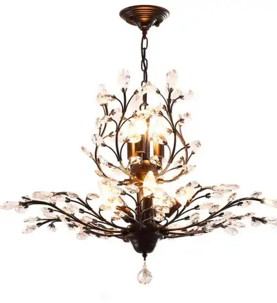 Vintage Crystal Chandelier, View more