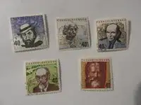 Czechoslovakia Stamps #1819-23