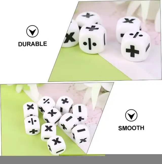 12pcs Learning Aid Classroom Accessories Strategy Dice Game Dice in Toys & Games in City of Toronto - Image 9