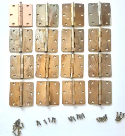 Varius Door Hinges & Screws (3-1/2-inch), View more