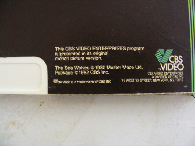 1982 Vintage Laser Video Disc - The Sea Wolve - Disc 2 in Arts & Collectibles in Saint John - Image 3