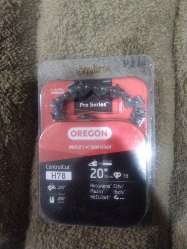 Oregon H78 20" chain saw chain $20 in Power Tools in Kingston