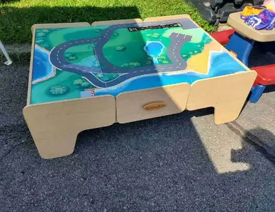 Kid's train table, View more